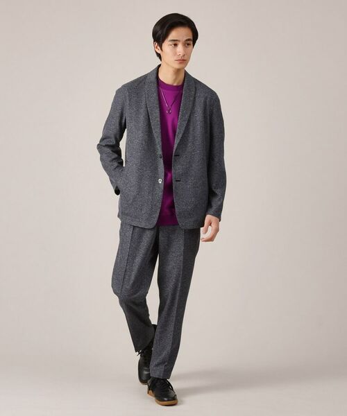 TAKEO KIKUCHI / タケオキクチ カーディガン・ボレロ | 【抗菌防臭】尾州リネンブレンド ドビーメッシュ カーディガン | 詳細13