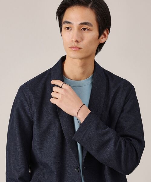 TAKEO KIKUCHI / タケオキクチ カーディガン・ボレロ | 【抗菌防臭】尾州リネンブレンド ドビーメッシュ カーディガン | 詳細18