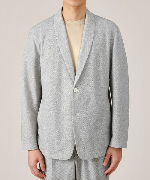 TAKEO KIKUCHI / タケオキクチ カーディガン・ボレロ | 【抗菌防臭】尾州リネンブレンド ドビーメッシュ カーディガン | 詳細2