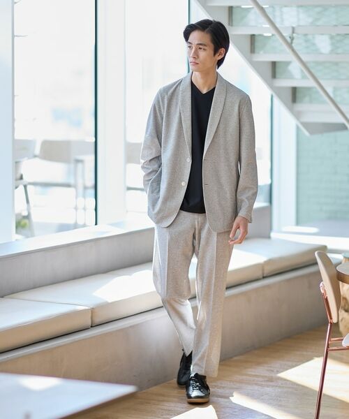 TAKEO KIKUCHI / タケオキクチ カーディガン・ボレロ | 【抗菌防臭】尾州リネンブレンド ドビーメッシュ カーディガン | 詳細28