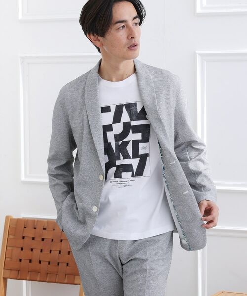 TAKEO KIKUCHI / タケオキクチ カーディガン・ボレロ | 【抗菌防臭】尾州リネンブレンド ドビーメッシュ カーディガン | 詳細29