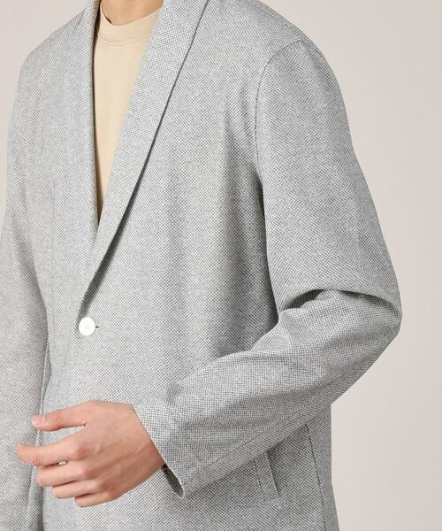 TAKEO KIKUCHI / タケオキクチ カーディガン・ボレロ | 【抗菌防臭】尾州リネンブレンド ドビーメッシュ カーディガン | 詳細6