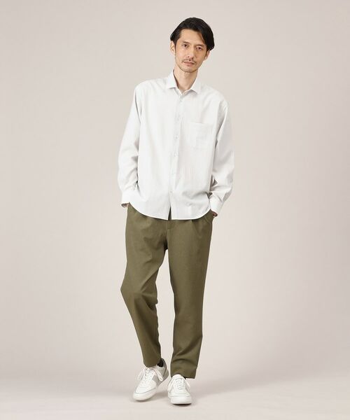 TAKEO KIKUCHI / タケオキクチ パンツ | 【多機能】リネンライクカルゼ イージーパンツ | 詳細10