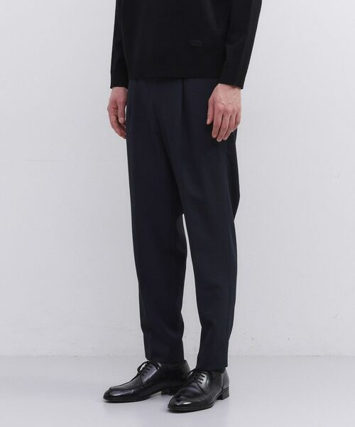 TAKEO KIKUCHI/タケオキクチ 【多機能】リネンライクカルゼ イージーパンツ ブルー(193) 04(LL)