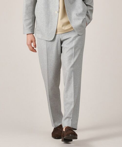 TAKEO KIKUCHI / タケオキクチ パンツ | 【抗菌防臭】尾州リネン ドビーメッシュ イージーパンツ | 詳細12