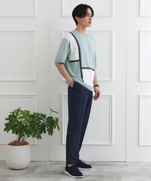 TAKEO KIKUCHI / タケオキクチ パンツ | 【抗菌防臭】尾州リネン ドビーメッシュ イージーパンツ | 詳細24