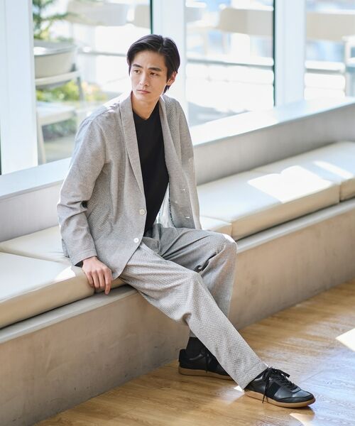 TAKEO KIKUCHI / タケオキクチ パンツ | 【抗菌防臭】尾州リネン ドビーメッシュ イージーパンツ | 詳細27