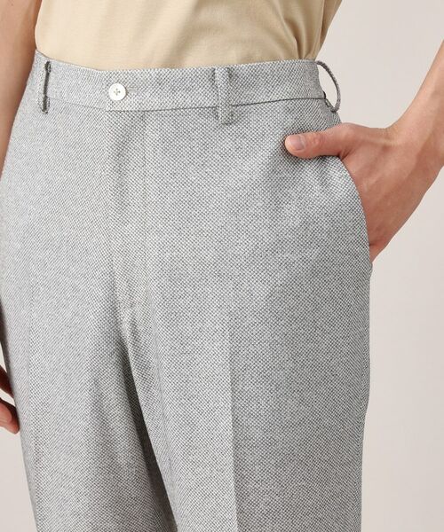 TAKEO KIKUCHI / タケオキクチ パンツ | 【抗菌防臭】尾州リネン ドビーメッシュ イージーパンツ | 詳細5