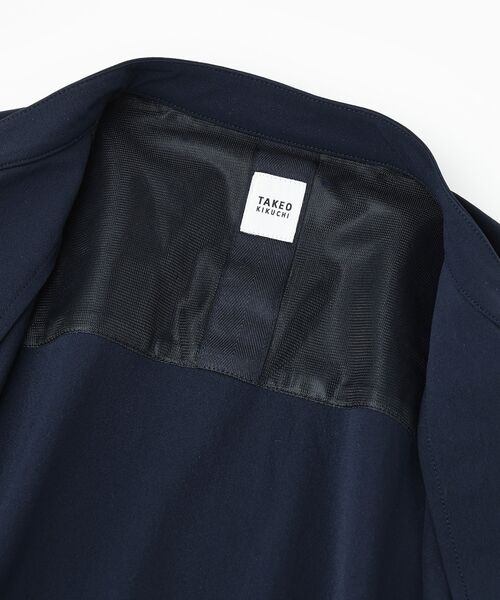 TAKEO KIKUCHI / タケオキクチ シャツ・ブラウス | 【軽羽織】ハイストレッチ オープンバンドカラー シャツ | 詳細10