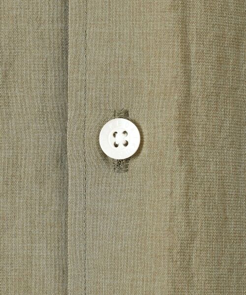 TAKEO KIKUCHI / タケオキクチ シャツ・ブラウス | 【Made in JAPAN】麻調ショートカラーシャツ | 詳細10