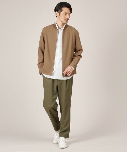 TAKEO KIKUCHI / タケオキクチ シャツ・ブラウス | 【Made in JAPAN】麻調ショートカラーシャツ | 詳細15