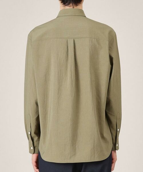 TAKEO KIKUCHI / タケオキクチ シャツ・ブラウス | 【Made in JAPAN】麻調ショートカラーシャツ | 詳細4