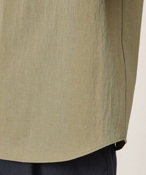 TAKEO KIKUCHI / タケオキクチ シャツ・ブラウス | 【Made in JAPAN】麻調ショートカラーシャツ | 詳細9