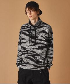 TAKEO KIKUCHI / タケオキクチ カットソー | 【Sサイズ～】迷彩プリントオフタートル