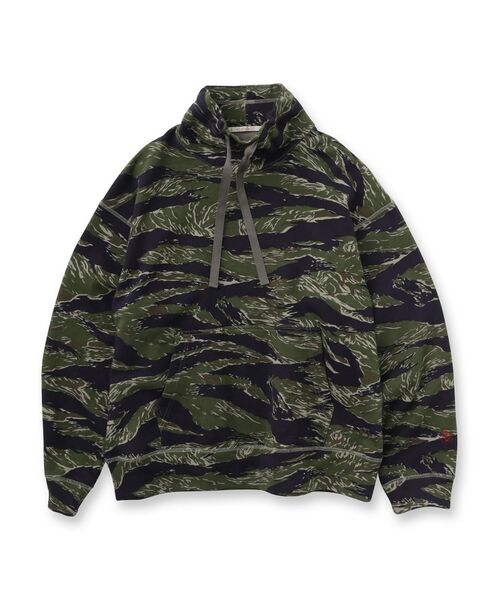 TAKEO KIKUCHI / タケオキクチ カットソー | 【Sサイズ~】迷彩プリントオフタートル | 詳細1