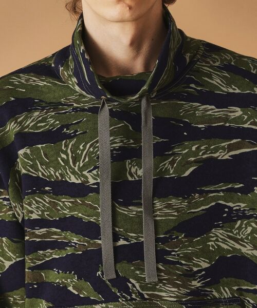 TAKEO KIKUCHI / タケオキクチ カットソー | 【Sサイズ~】迷彩プリントオフタートル | 詳細13