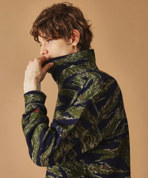 TAKEO KIKUCHI / タケオキクチ カットソー | 【Sサイズ~】迷彩プリントオフタートル | 詳細16