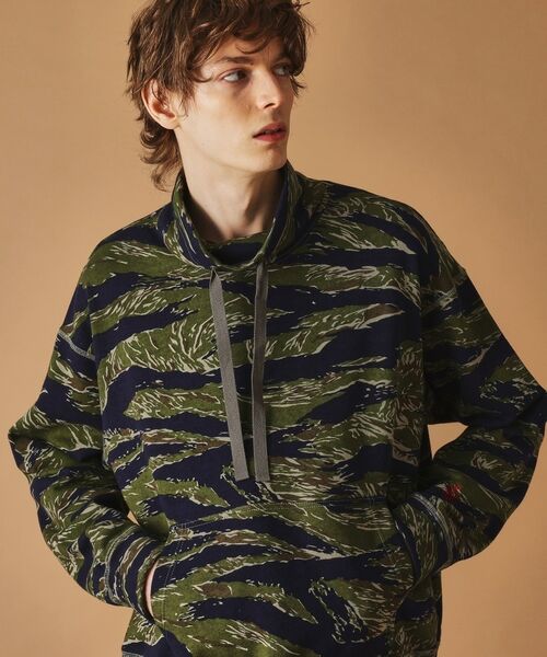 TAKEO KIKUCHI / タケオキクチ カットソー | 【Sサイズ~】迷彩プリントオフタートル | 詳細17