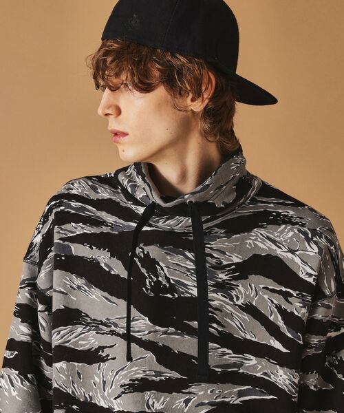 TAKEO KIKUCHI / タケオキクチ カットソー | 【Sサイズ~】迷彩プリントオフタートル | 詳細20