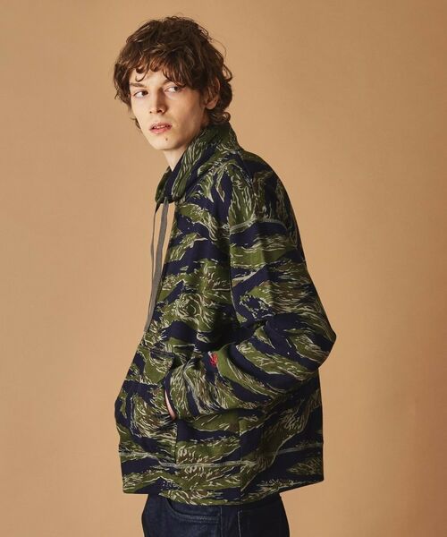 TAKEO KIKUCHI / タケオキクチ カットソー | 【Sサイズ~】迷彩プリントオフタートル | 詳細6