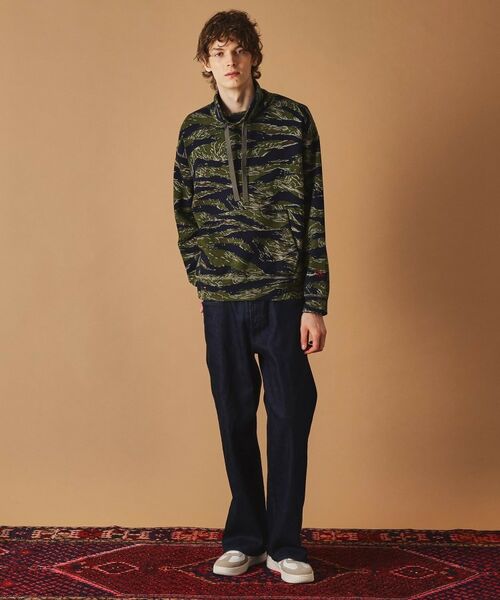 TAKEO KIKUCHI / タケオキクチ カットソー | 【Sサイズ~】迷彩プリントオフタートル | 詳細8