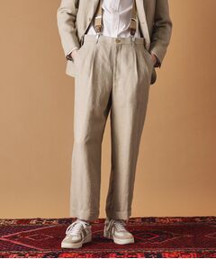 TAKEO KIKUCHI / タケオキクチ パンツ | リネン ワイドスラックス
