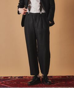 TAKEO KIKUCHI / タケオキクチ パンツ | リネン ワイドスラックス