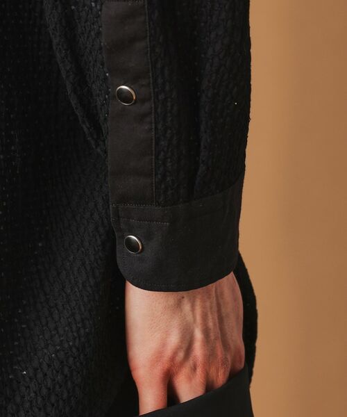 TAKEO KIKUCHI / タケオキクチ Tシャツ | 【Sサイズ~】ホース刺繍切替シャツ | 詳細11