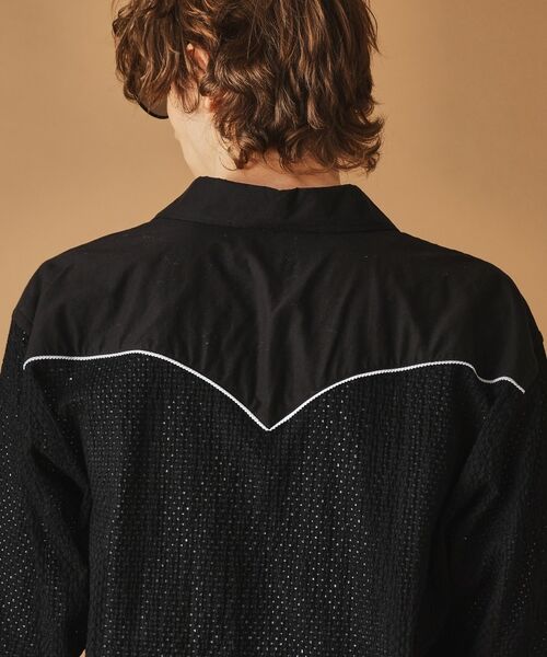 TAKEO KIKUCHI / タケオキクチ Tシャツ | 【Sサイズ~】ホース刺繍切替シャツ | 詳細14