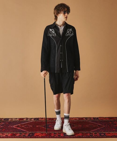 TAKEO KIKUCHI / タケオキクチ Tシャツ | 【Sサイズ~】ホース刺繍切替シャツ | 詳細19