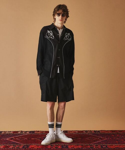 TAKEO KIKUCHI / タケオキクチ Tシャツ | 【Sサイズ~】ホース刺繍切替シャツ | 詳細4