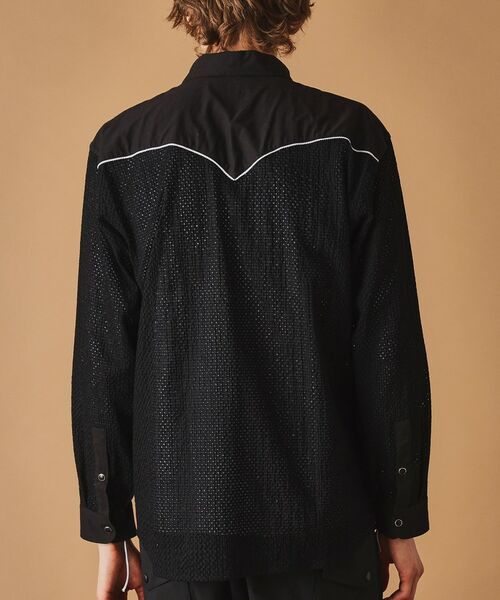 TAKEO KIKUCHI / タケオキクチ Tシャツ | 【Sサイズ~】ホース刺繍切替シャツ | 詳細8