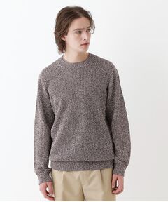 TAKEO KIKUCHI / タケオキクチ ニット・セーター | 【THE FLAGSHIP】ペーパーライク メランジニット