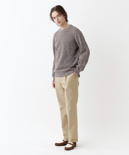 TAKEO KIKUCHI / タケオキクチ ニット・セーター | 【THE FLAGSHIP】ペーパーライク メランジニット | 詳細11