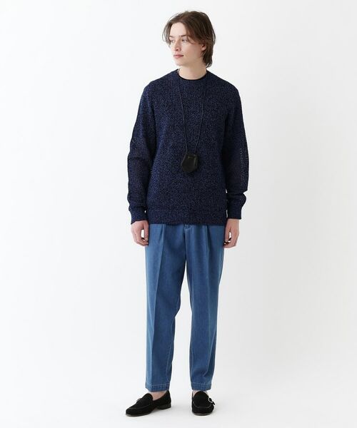 TAKEO KIKUCHI / タケオキクチ ニット・セーター | 【THE FLAGSHIP】ペーパーライク メランジニット | 詳細16
