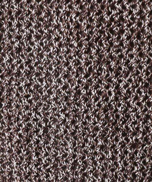 TAKEO KIKUCHI / タケオキクチ ニット・セーター | 【THE FLAGSHIP】ペーパーライク メランジニット | 詳細8