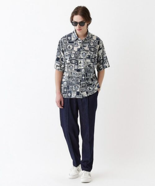 TAKEO KIKUCHI / タケオキクチ パンツ | 【THE FLAGSHIP】綿キュプラウールデニム イージーパンツ | 詳細12