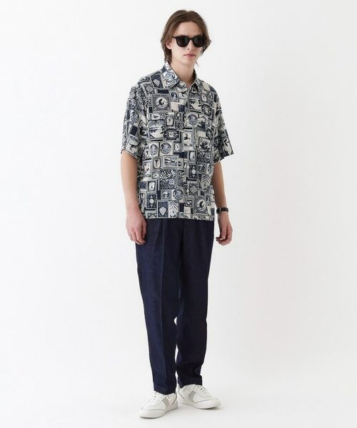 TAKEO KIKUCHI / タケオキクチ パンツ | 【THE FLAGSHIP】綿キュプラウールデニム イージーパンツ | 詳細13