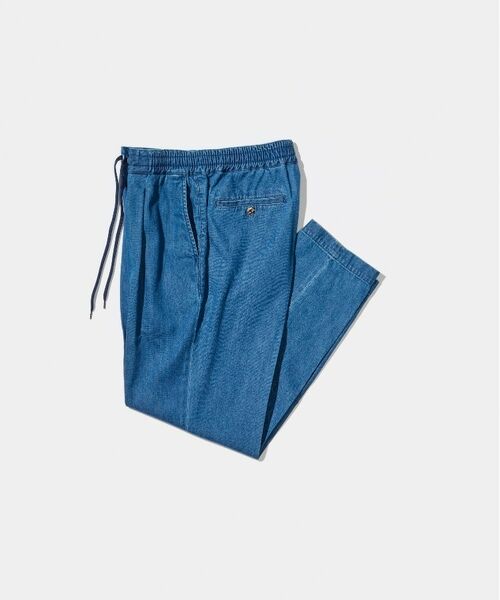 TAKEO KIKUCHI / タケオキクチ パンツ | 【THE FLAGSHIP】綿キュプラウールデニム イージーパンツ | 詳細15