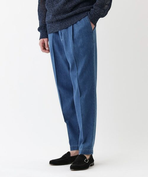 TAKEO KIKUCHI / タケオキクチ パンツ | 【THE FLAGSHIP】綿キュプラウールデニム イージーパンツ | 詳細17