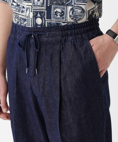 TAKEO KIKUCHI / タケオキクチ パンツ | 【THE FLAGSHIP】綿キュプラウールデニム イージーパンツ | 詳細6