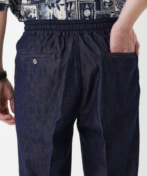TAKEO KIKUCHI / タケオキクチ パンツ | 【THE FLAGSHIP】綿キュプラウールデニム イージーパンツ | 詳細7