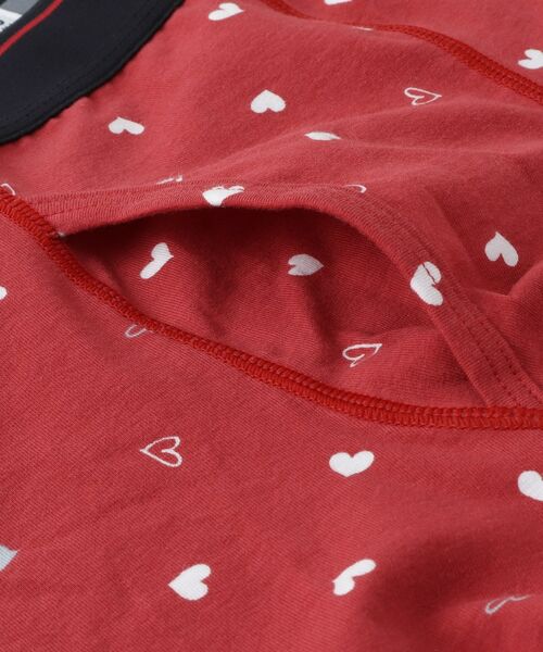 TAKEO KIKUCHI / タケオキクチ ボクサーパンツ・ブリーフ | 【MADE IN JAPAN】ハート＆ハットプリント柄ボクサーパンツ | 詳細4