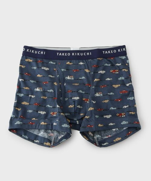 TAKEO KIKUCHI / タケオキクチ ボクサーパンツ・ブリーフ | 【MADE IN JAPAN】オールドカーボクサーパンツ（ネイビー(094)）