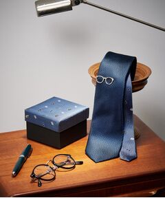 TAKEO KIKUCHI / タケオキクチ 服飾雑貨 | 【BOXセット】ベーシックネクタイ＆メガネ型タイバー セット