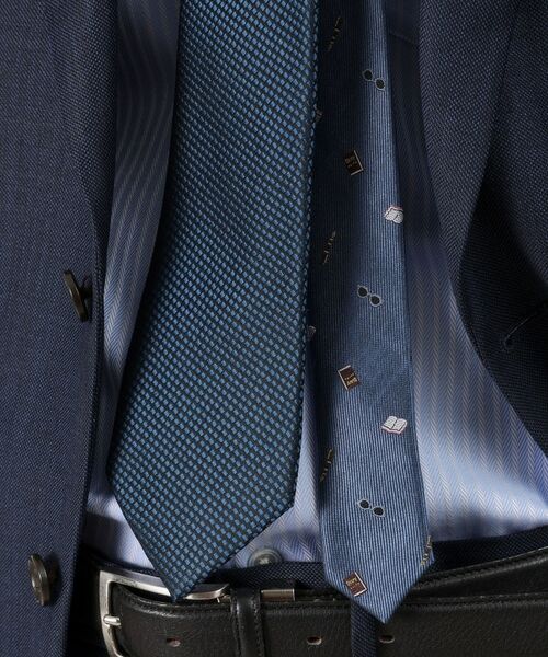 TAKEO KIKUCHI / タケオキクチ 服飾雑貨 | 【BOXセット】ベーシックネクタイ＆メガネ型タイバー セット | 詳細15