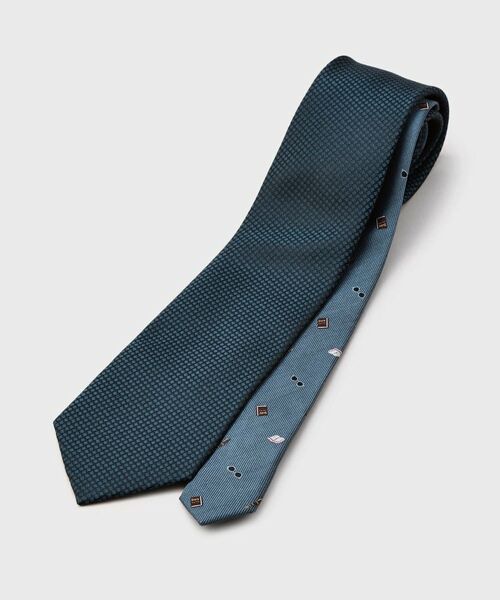 TAKEO KIKUCHI / タケオキクチ 服飾雑貨 | 【BOXセット】ベーシックネクタイ＆メガネ型タイバー セット | 詳細2