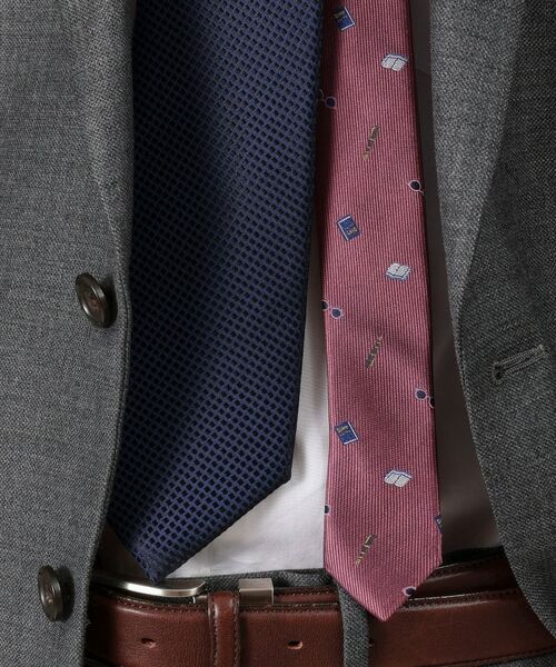 TAKEO KIKUCHI / タケオキクチ 服飾雑貨 | 【BOXセット】ベーシックネクタイ＆メガネ型タイバー セット | 詳細21