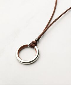 TAKEO KIKUCHI / タケオキクチ ネックレス・ペンダント・チョーカー | 【Made in JAPAN】エポリングネックレス