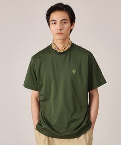 TAKEO KIKUCHI / タケオキクチ カットソー | ワンポイント カラー刺繍 Tシャツ